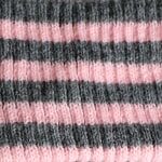 Stripes: Pink/Gray; Wool